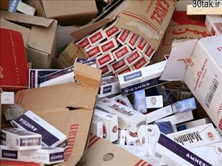 کاهش تولید تنباکو و قاچاق سیگار