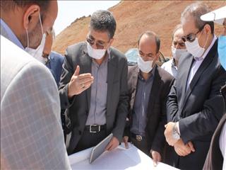 بازدید معاون هماهنگی امور عمرانی استانداری آذربایجان شرقی از پروژه دقیق‌سازی گسل کلان شهر تبریز