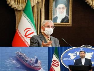 تلفیق خبر غنی سازی از زبان ربیعی و توقیف کشتی کره ای