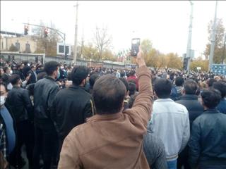 اعتراض آبی این بار در شهرکرد