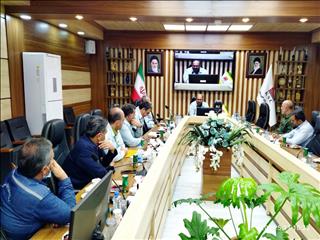 بازدید مدیرعامل فولاد خوزستان  از روند پیشرفت پروژه‌ سایت فرآوری قراضه و دپوی سرباره