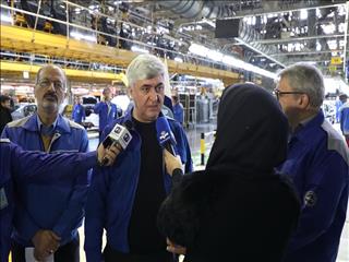 افزایش ۱۴۵ هزار دستگاهی تولید گروه صنعتی ایران‌خودرو