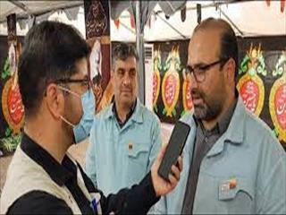 برپایی موکب فولاد خوزستان در زمینی به مساحت ۲ هزار مترمربع