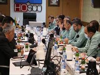 جلسه هم اندیشی فولاد هرمزگان و گروه توکا فولاد