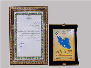تقدیر از گل‌گهر در همایش ملی چشم‌انداز ایمنی