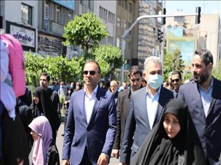 حضور مدیرعامل بانک دی در راهپیمایی روز قدس