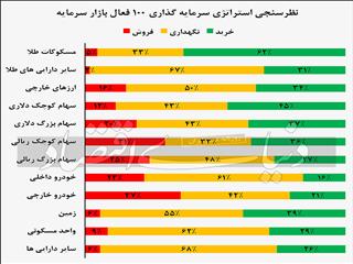 پرتفوی انتخابی بورسی‌ها