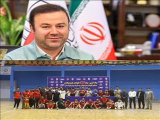 پیام تبریک مدیرعامل فولاد هرمزگان در پی صعود تیم فوتسال این شرکت به لیگ برتر فوتسال کشور