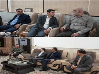 دیدار مدیرعامل چادرملو با دو جانباز سرافراز جنگ تحمیلی