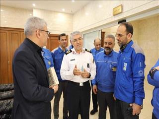 نشست مشترک مدیران ارشد ایران‌خودرو و رییس پلیس راهور فراجا برگزار شد