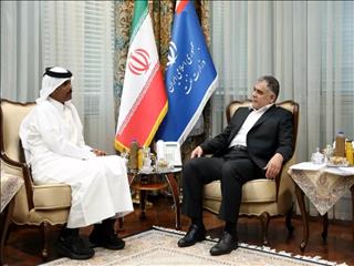 وزیر نفت با سفیر قطر در ایران دیدار کرد