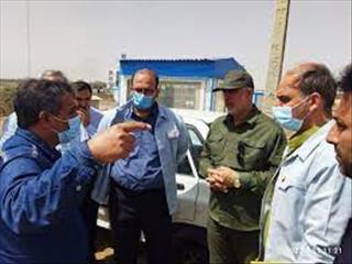 بازدید مدیرعامل فولاد خوزستان از روند پیشرفت پروژه‌ سایت فرآوری قراضه و دپوی سرباره
