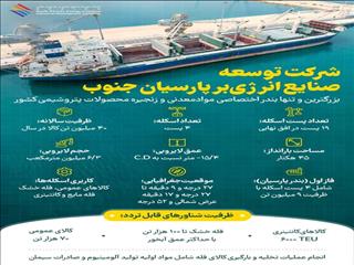 شرکت توسعه صنایع انرژی بر پارسیان جنوب در یک نگاه