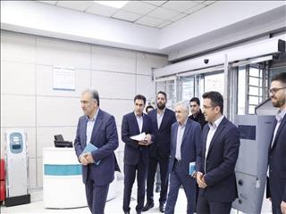 بازدید نوروزی مدیرعامل بانک دی از شعب