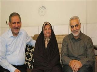 مادر شهیدان جهانگیری به فرزندان شهیدش پیوست