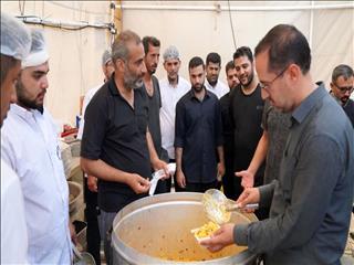تقدیر دادستان یزد از تکریم زائران حسینی در موکب چادرملو