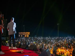 استقبال گسترده شهروندان از جشن شب های سیرجان