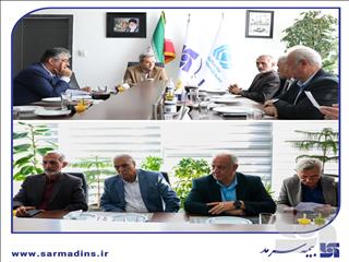 گفت‌وگویی از جنس اعتماد میان بیمه سرمد و کانون بازنشستگان بانک صادرات ایران