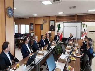 دیدار مدیرعامل ذوب آهن با مسئولین بانک صادرات استان اصفهان