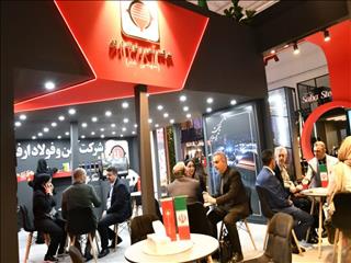 آغاز به‌کار نمایشگاه بین‌المللی متافو با حضور وزیر صمت / استقبال از غرفه شرکت آهن و فولاد ارفع