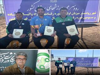 ذوب‌آهن در جایگاه سوم والیبال نشسته ساحلی ایران