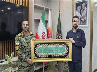 قدردانی فرمانده یگان ویژه استان خوزستان از تعاملات سازنده شرکت فولاد خوزستان