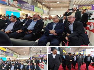 حضور مدیرعامل صبانور در افتتاحیه نخستین نمایشگاه معدن غرب کشور در همدان