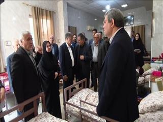 بازدید رییس سازمان بهزیستی کشور از خیریه شهید مدنی زرین‌شهر با همراهی مدیرعامل ذوب‌آهن اصفهان