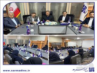 بازدید مدیرعامل و اعضای هیأت مدیره بیمه سرمد از مدیریت شعبه خوزستان و دیدار با نمایندگان استان